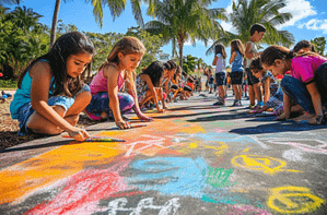 Streets of Color – Bring Joy to Your Community with a Chalk Art Festival